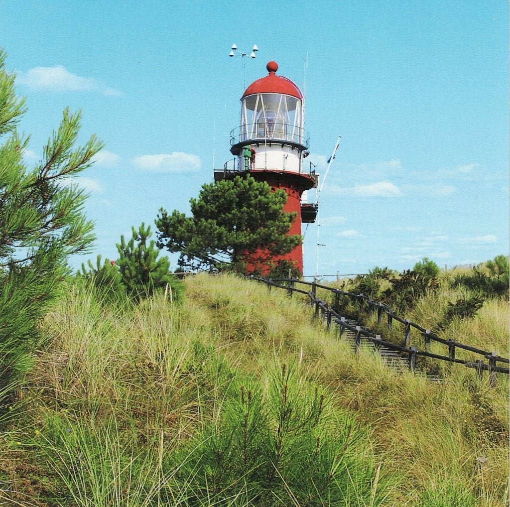Vlieland Vuurtoren 15x15 cm. 3, Verzenden, 1980 tot heden, Ongelopen, Waddeneilanden
