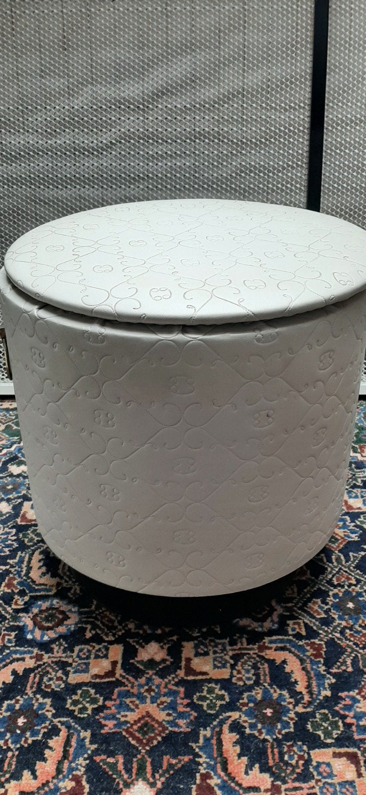 naaibox vintage, Ophalen, Gebruikt, Rond, Minder dan 50 cm