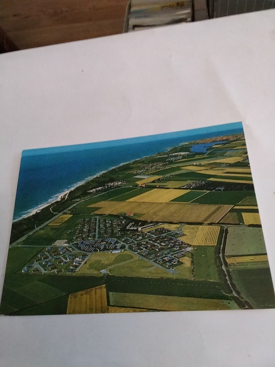 Oude ansichtkaart Zoutelande Westkapelle Luchtopname, Ophalen of Verzenden