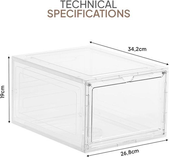 Schoenenorganizer – Schoenenboxen – Schoenenopberger, Corvance B.V., Verzenden, Nieuw, Corvancebol@gmail.com