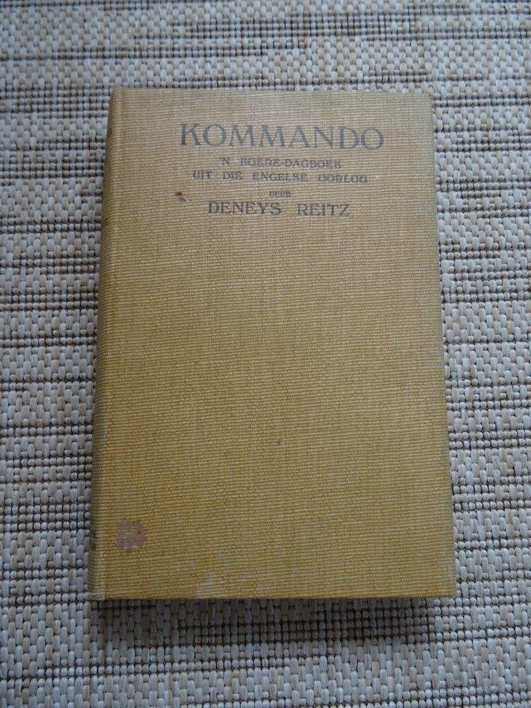 Deneys Reitz - Kommando, Voor 1940, Overige onderwerpen, Deneys Reitz, Ophalen