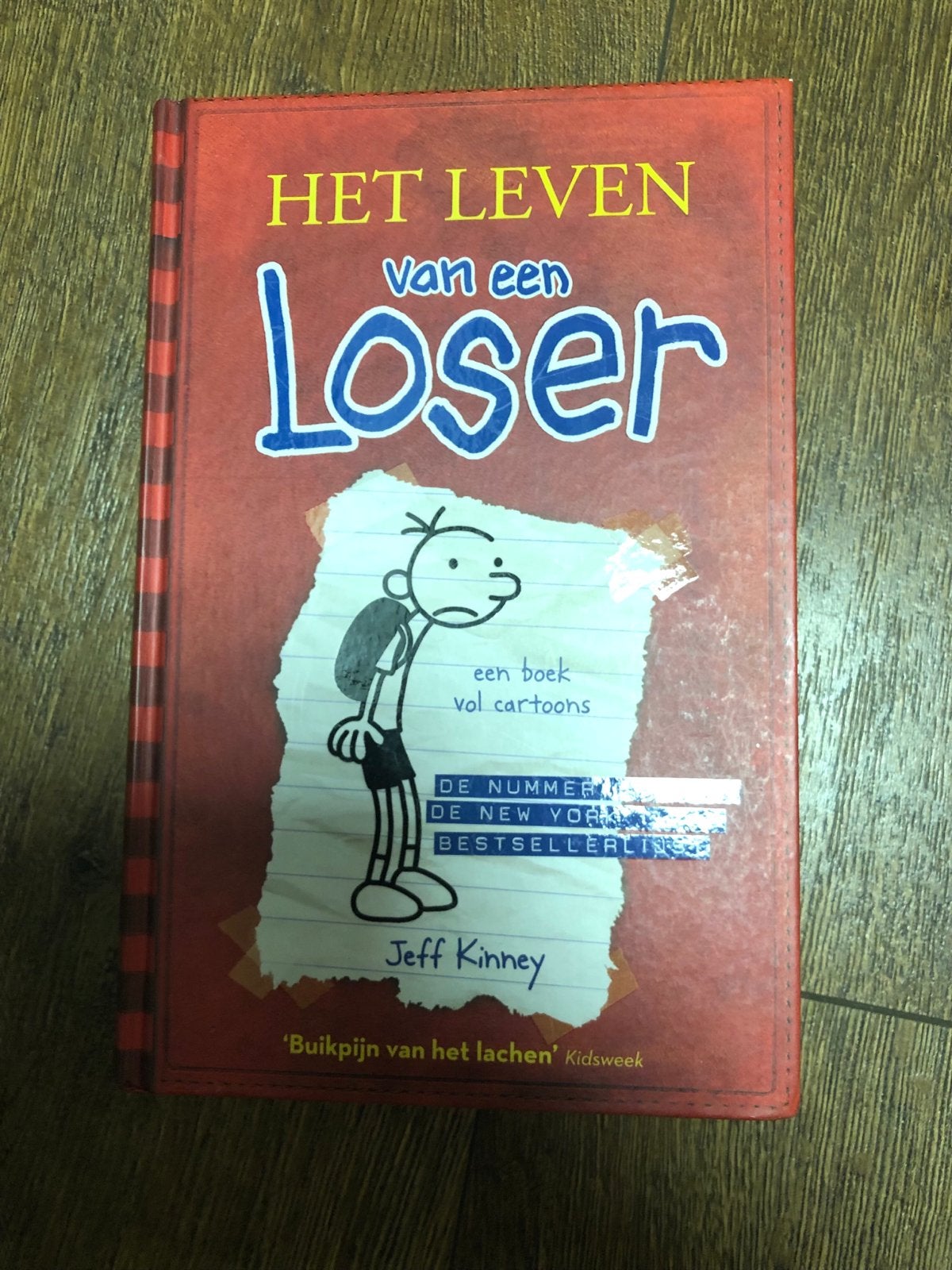 Het Leven van een Loser - Jeff Kinney, Boeken, Ophalen of Verzenden, Zo goed als nieuw, Fictie algemeen