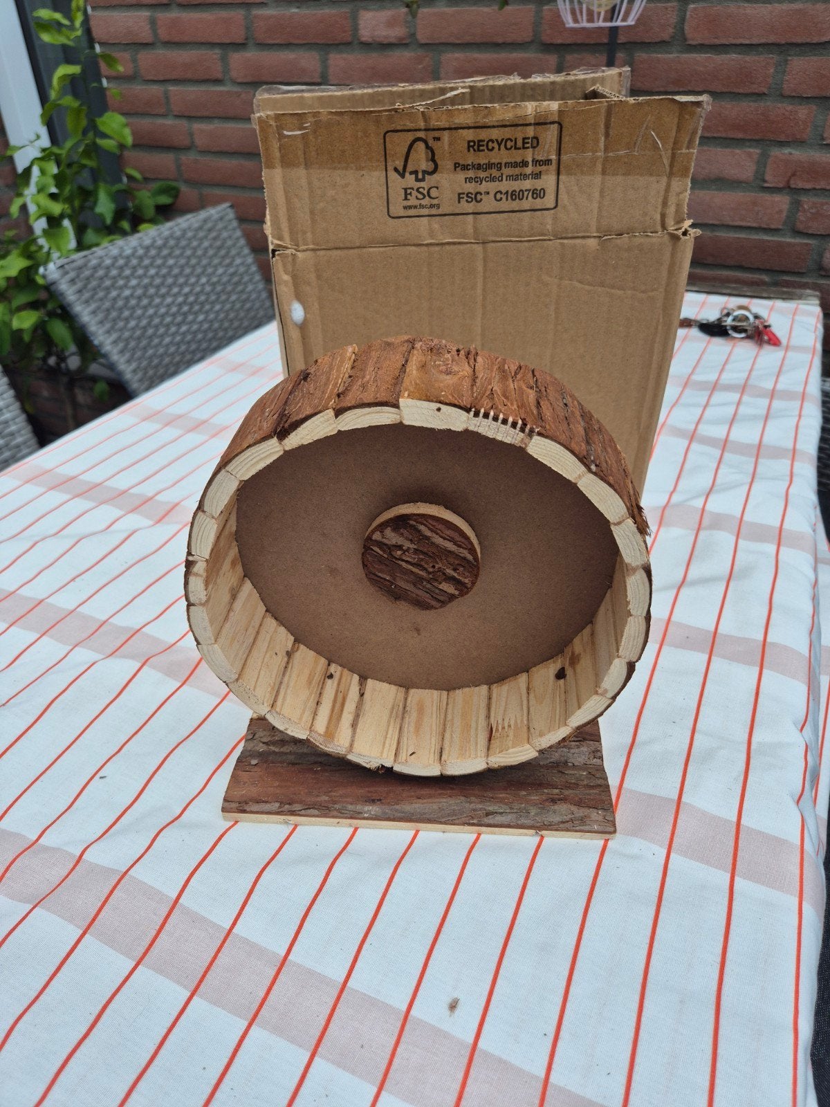 Nieuw houten looprad van Trixie, Ophalen, Nieuw, Loopwiel of Rad