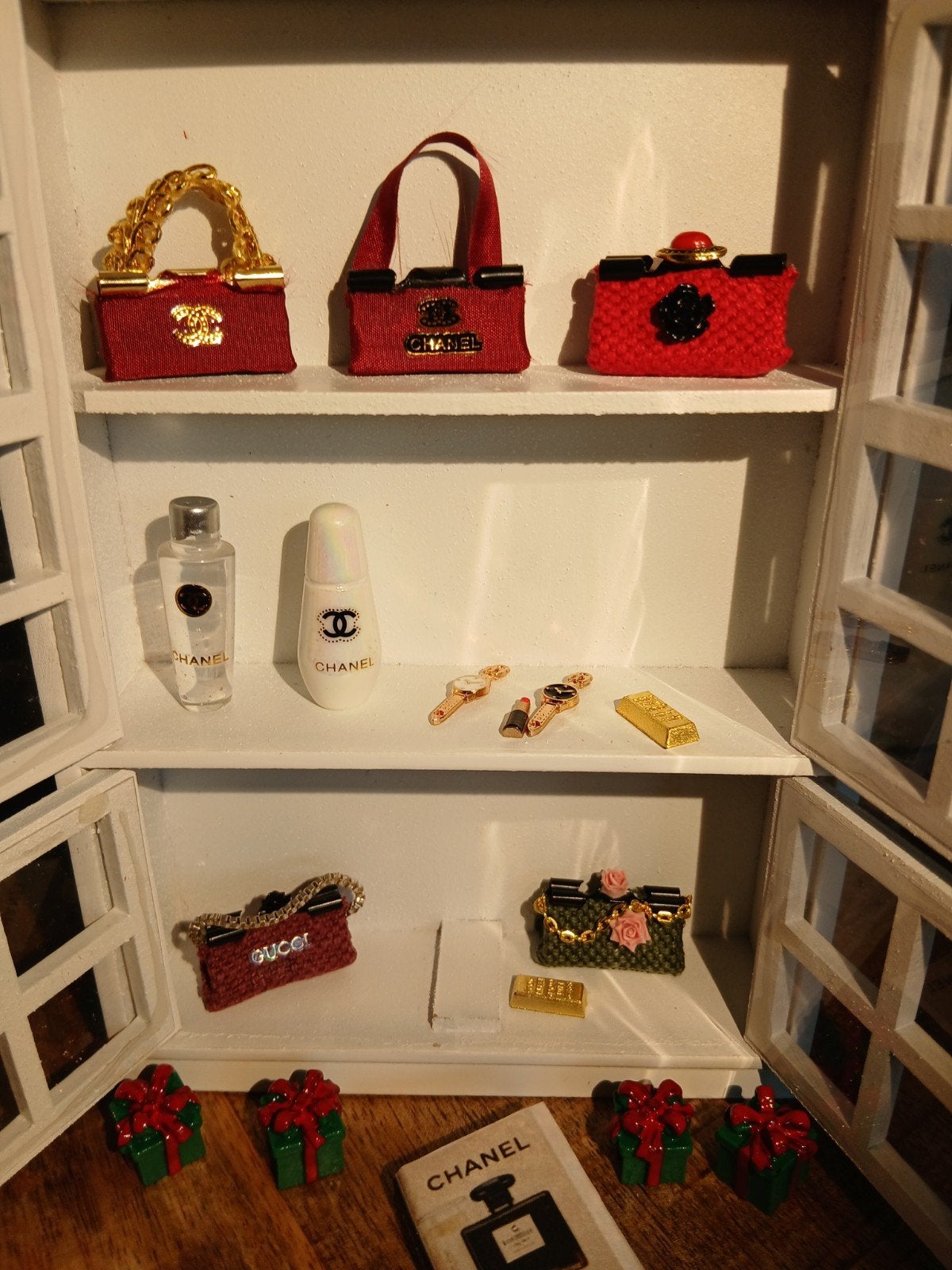 miniatuur poppenhuis tasjes of barbie prijs per stuk, Ophalen of Verzenden, Nieuw, Poppenhuis