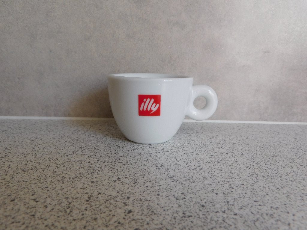 Cup Espresso 50 ml. Wit Illy Collection, Ophalen of Verzenden, Zo goed als nieuw, Overige stijlen, Kop(pen) en/of Schotel(s)
