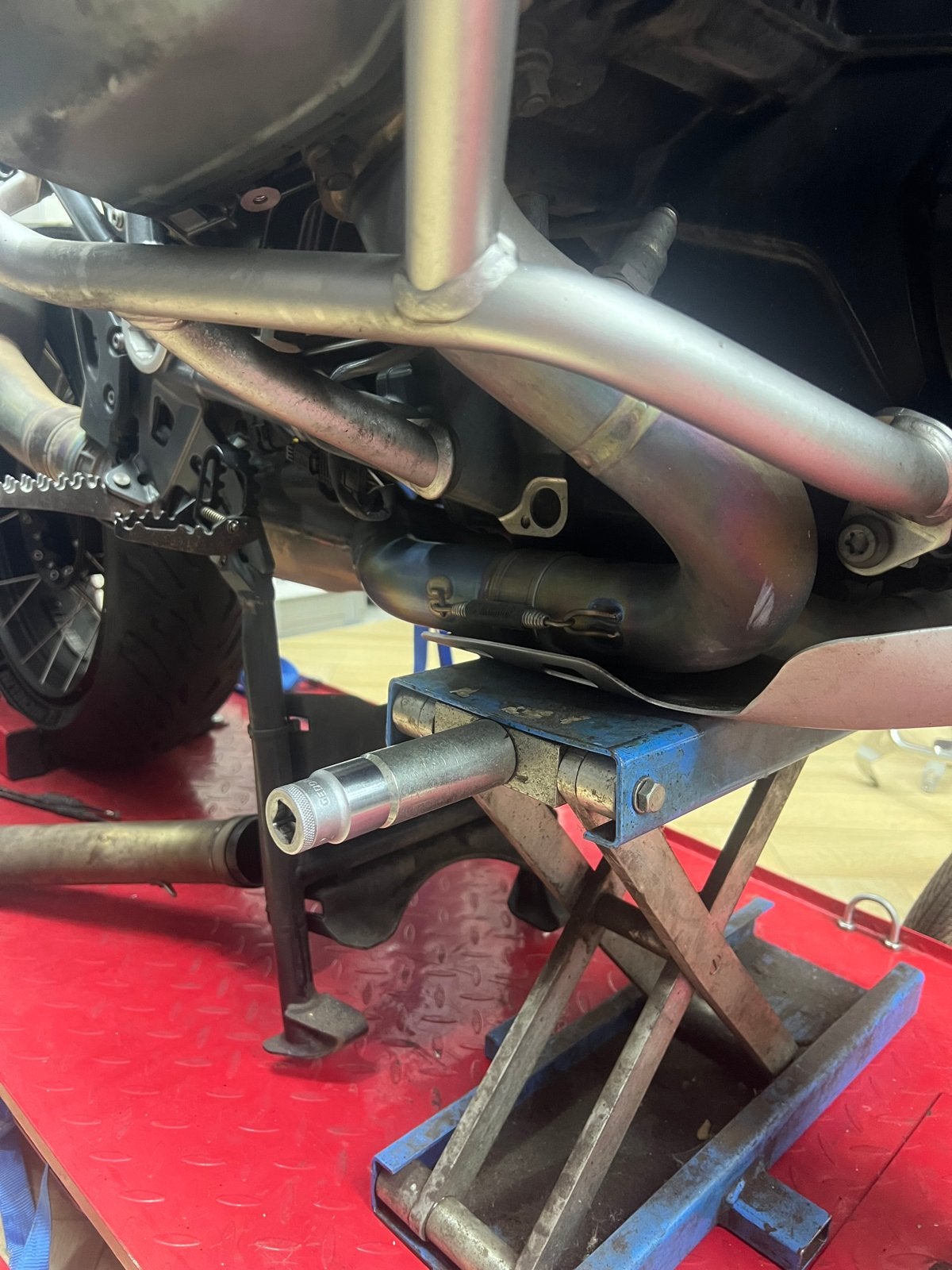 Akrapovic Volledig Uitlaat Systeem BMW R 1250 GS GSA Adventu, Ophalen of Verzenden, Gebruikt