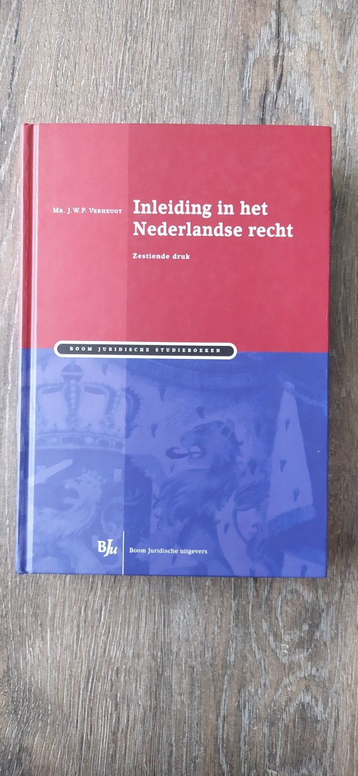 Inleiding in het Nederlandse recht - Zestiende druk, Boeken, Mr. J.W.P. Verheugt, Zo goed als nieuw, Gamma, HBO