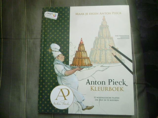 kleurboek ANTON PIECK, Hobby en Vrije tijd, Tekenen, Ophalen of Verzenden, Nieuw, Overige typen