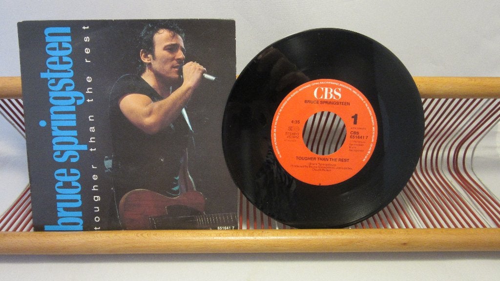 Bruce Springsteen, Tougher Than The Rest (single 7"), Gebruikt, 7 inch, Single, Ophalen of Verzenden