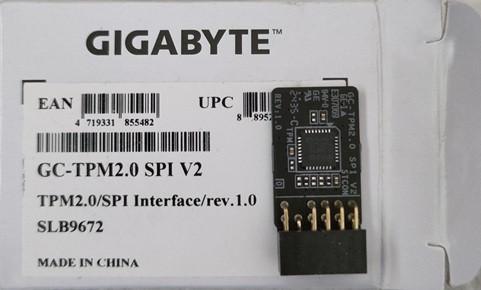 Gigabyte GC_TPM2.0 SPI module, Computers en Software, Ophalen of Verzenden, Nieuw, Overige typen
