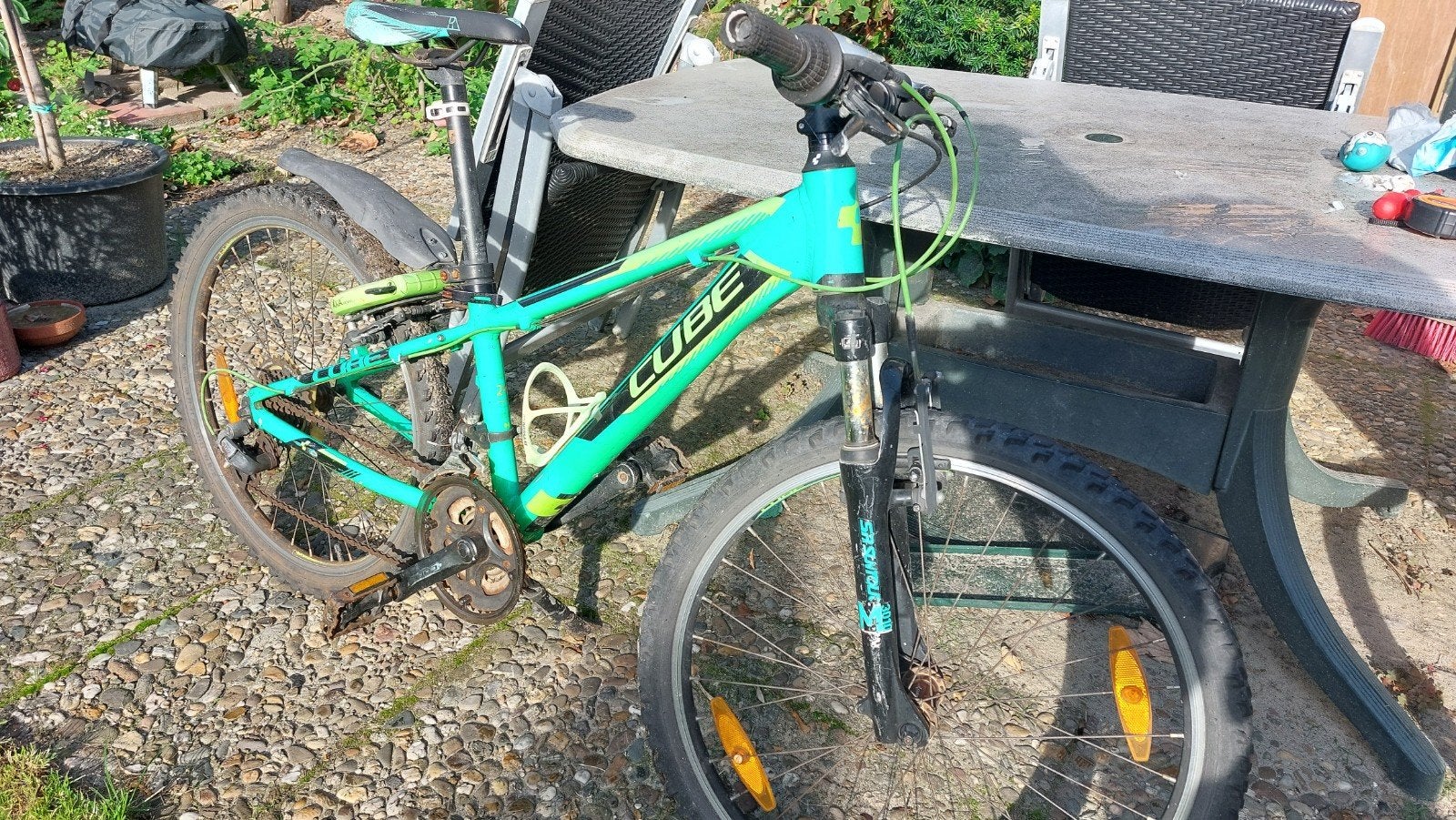 Cube MTB/kinderfiets 24 inch - opknapbeurt nodig, Fietsen en Brommers, Minder dan 49 cm, Ophalen of Verzenden, Gebruikt, Overige merken