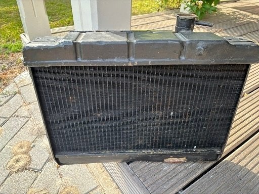 Radiateur voor een MGA. Moss nr. ARH120, Ophalen of Verzenden, Gebruikt, MG