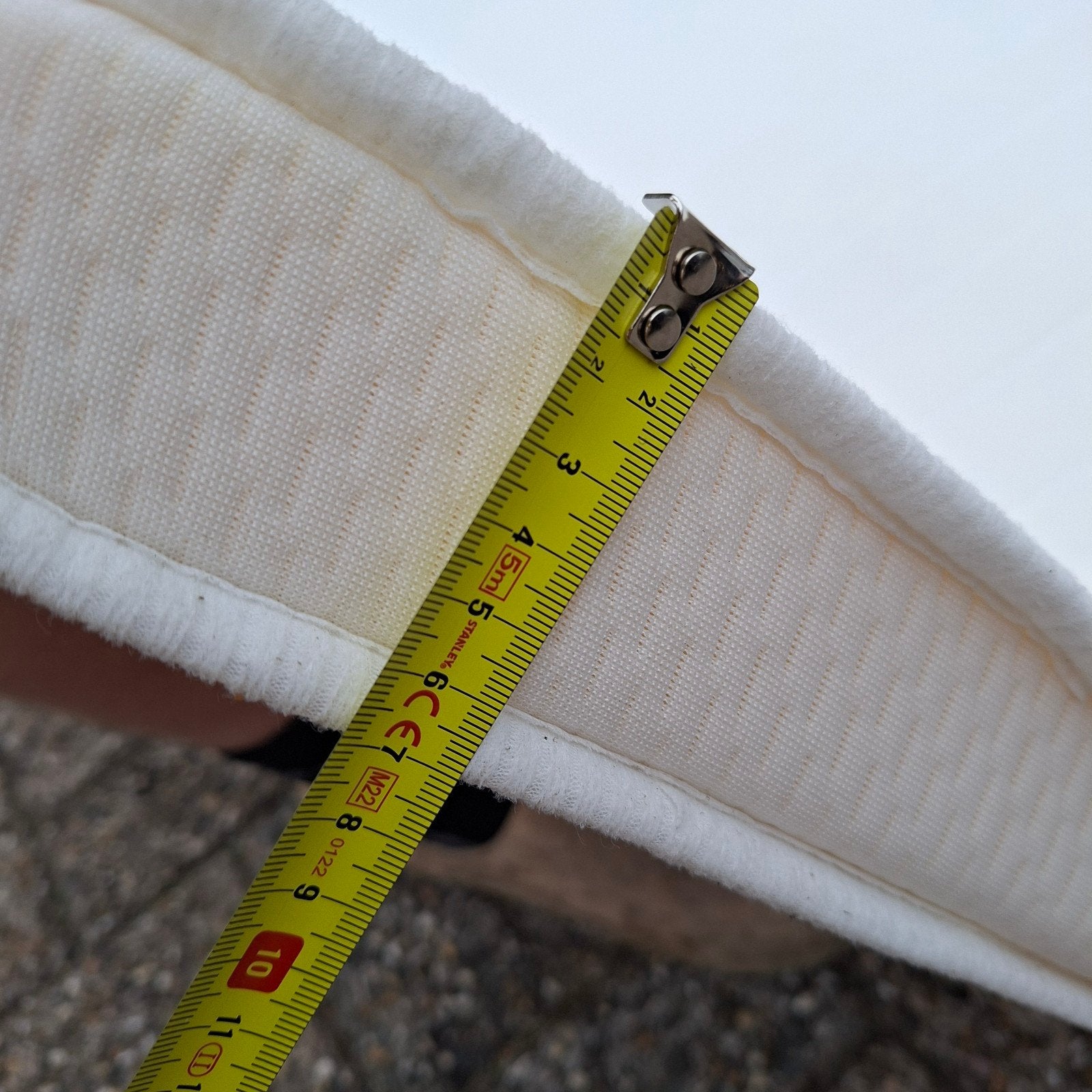 Obelink traagschuim topmatras 200x140x5 cm met rits, Ophalen, Zo goed als nieuw