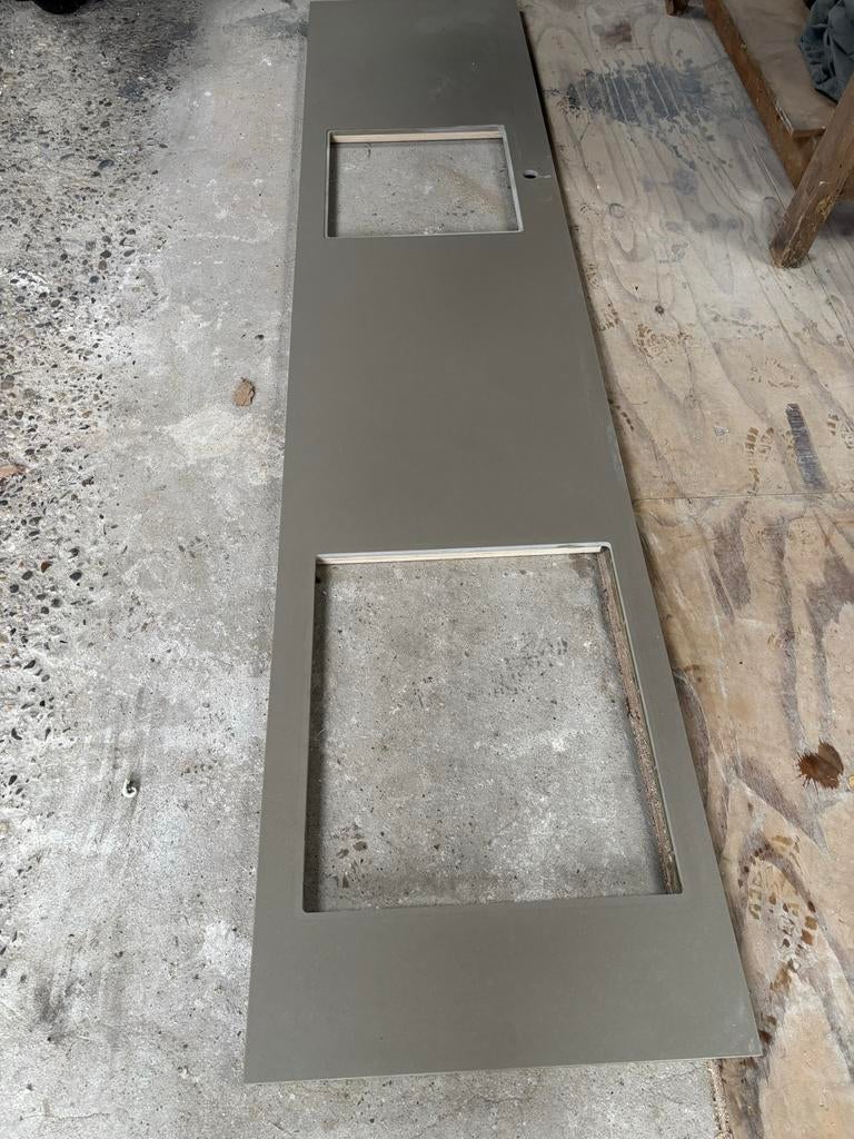 Keukenblad 271x60 cm - Zo goed als nieuw, Overige materialen, Verzenden, Overige typen, Zo goed als nieuw