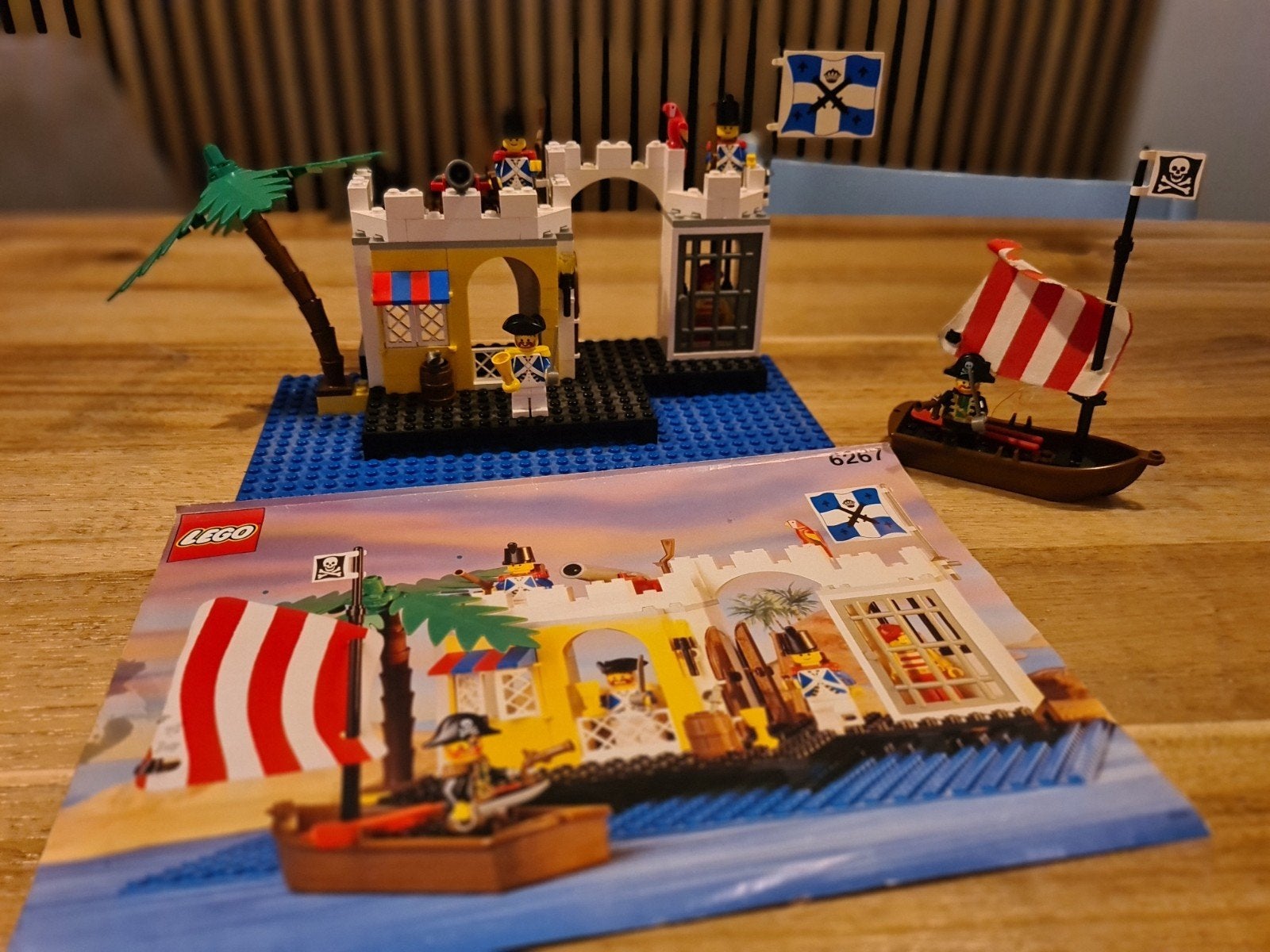 Lego Pirates 6267 Lagoon Lock-Up met instructieboekje, Compleet, Gebruikt, Lego, Complete set