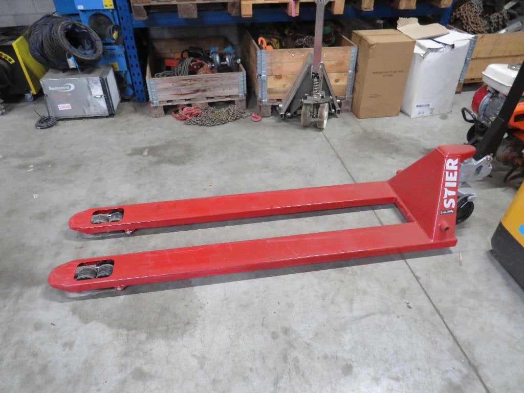 palletwagen pompwagen handpalletwagen lange lepels 180 200cm