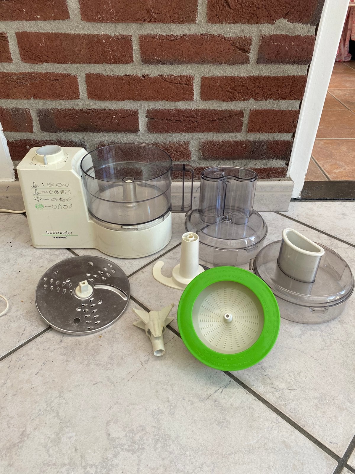 Keukenmachine tefal, Ophalen of Verzenden, Zo goed als nieuw, 3 snelheden of meer