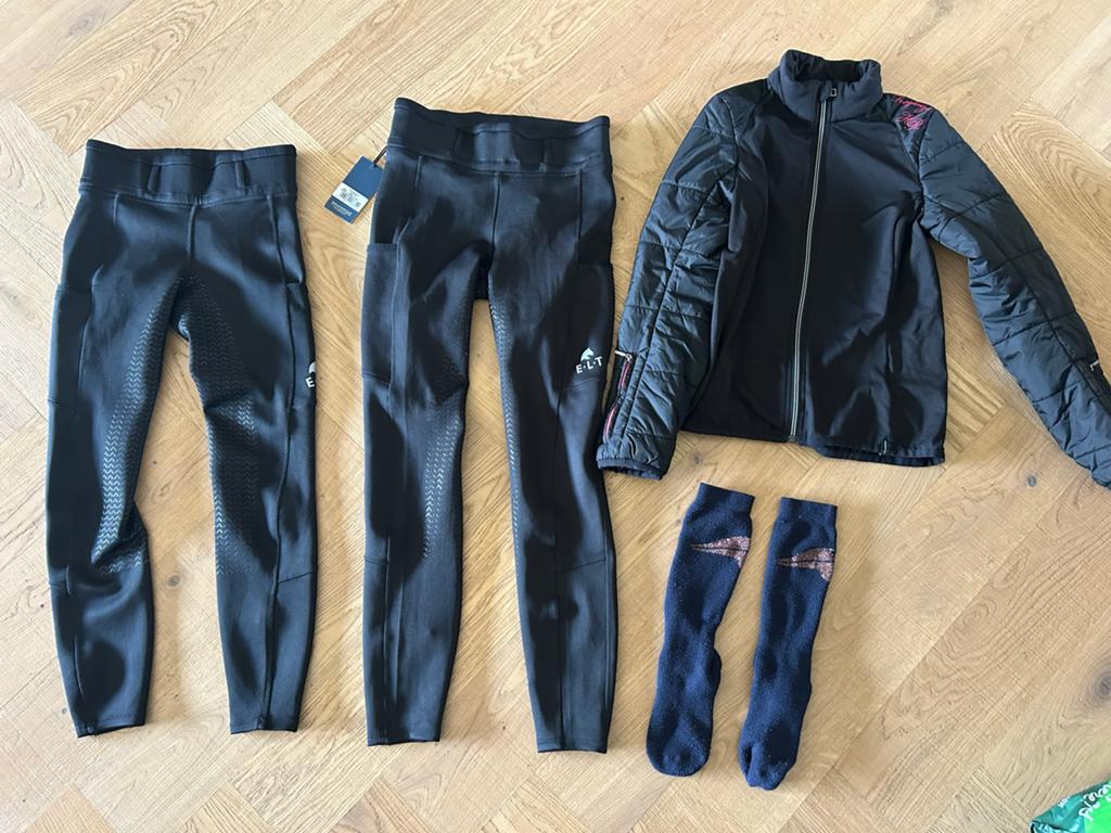 Paardrijkleding maat 164-176. 1 broek is nieuw., Ophalen of Verzenden, Nieuw, Overige soorten, Onderkleding