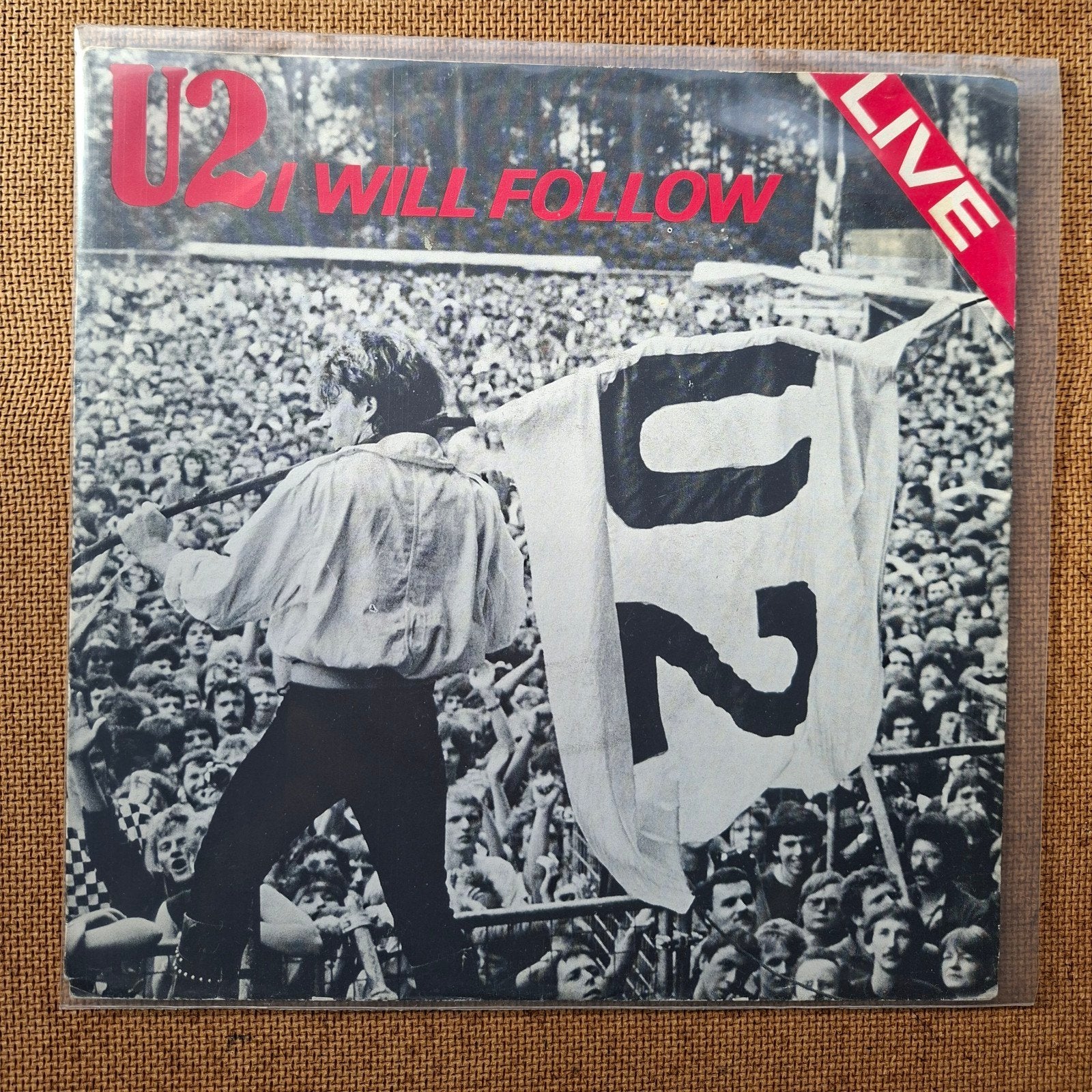 U2 - I will follow live - Single is TOP, Ophalen of Verzenden, Gebruikt, 7 inch, Pop