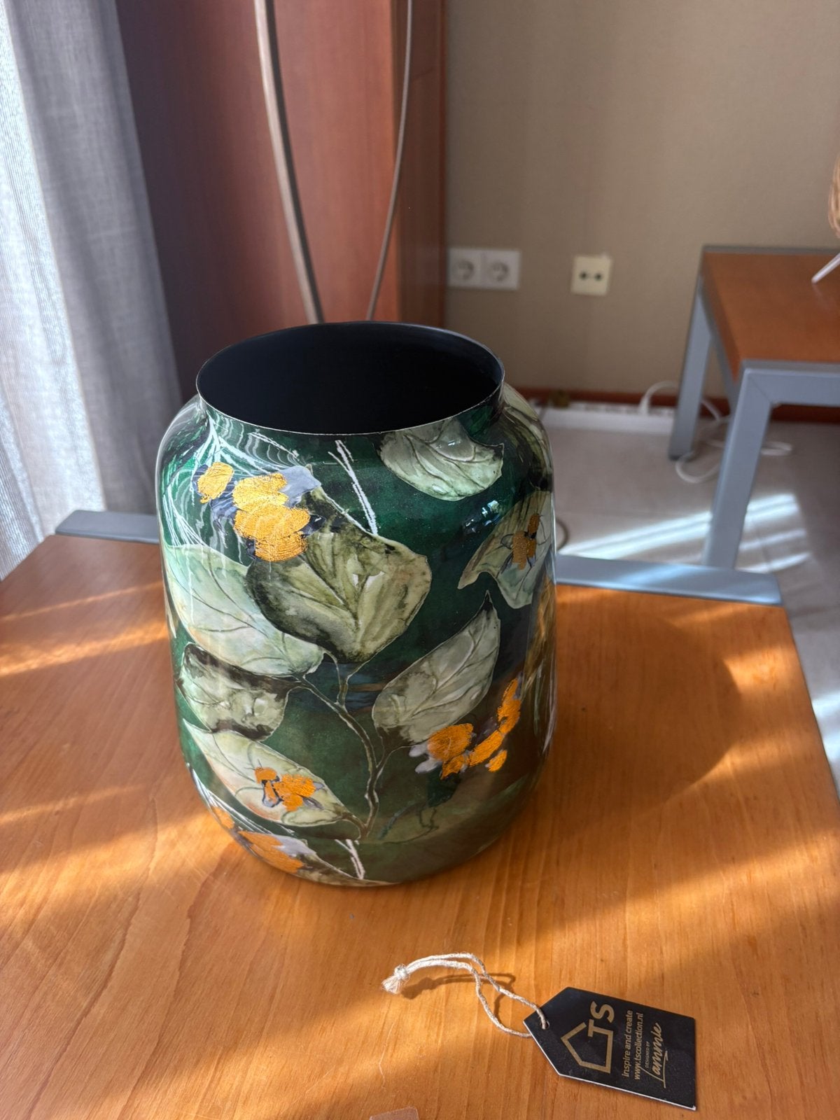 Pot Bee green (35cm) TS collection designed by Lammie, Ophalen, Rond, Minder dan 50 cm, Zo goed als nieuw