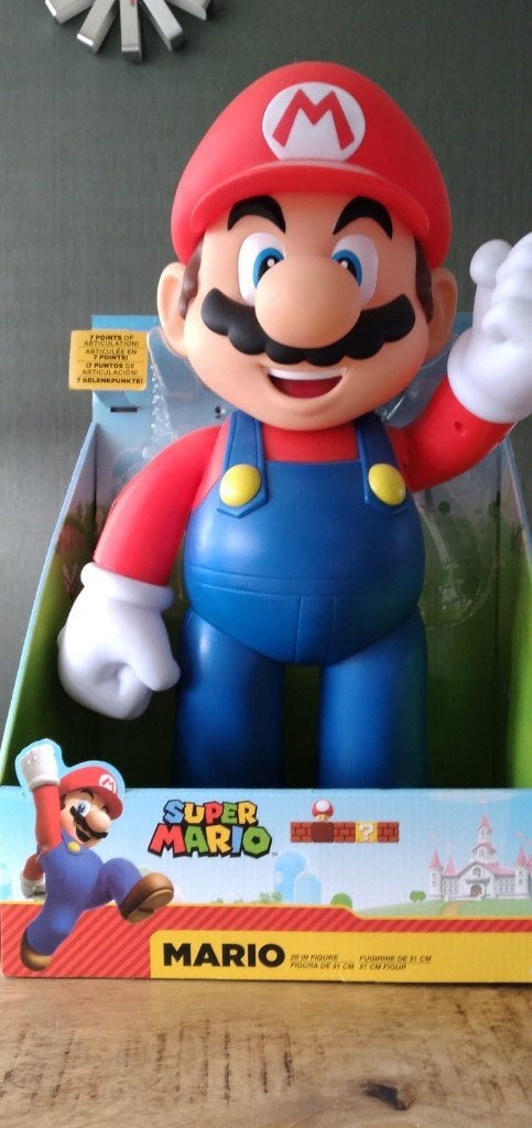 Super Mario en Yoshi, Kinderen en Baby's, Speelgoed | Poppen, Ophalen, Zo goed als nieuw, Overige typen