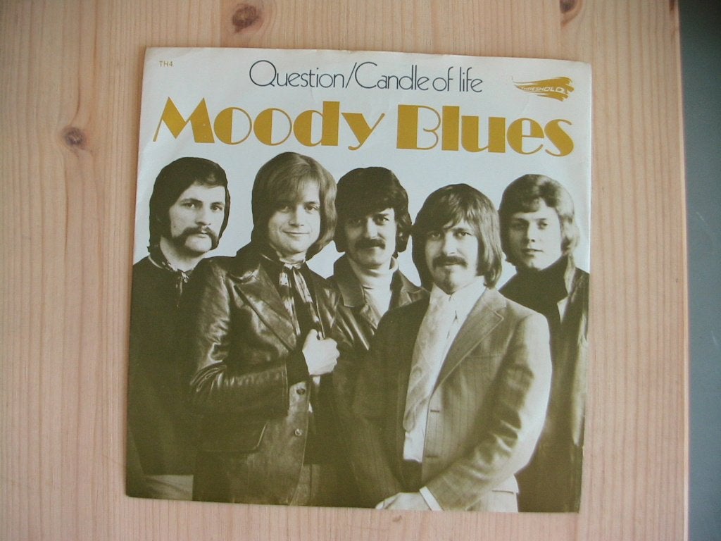 Single The Moody Blues - Question, Verzenden, Gebruikt, Pop
