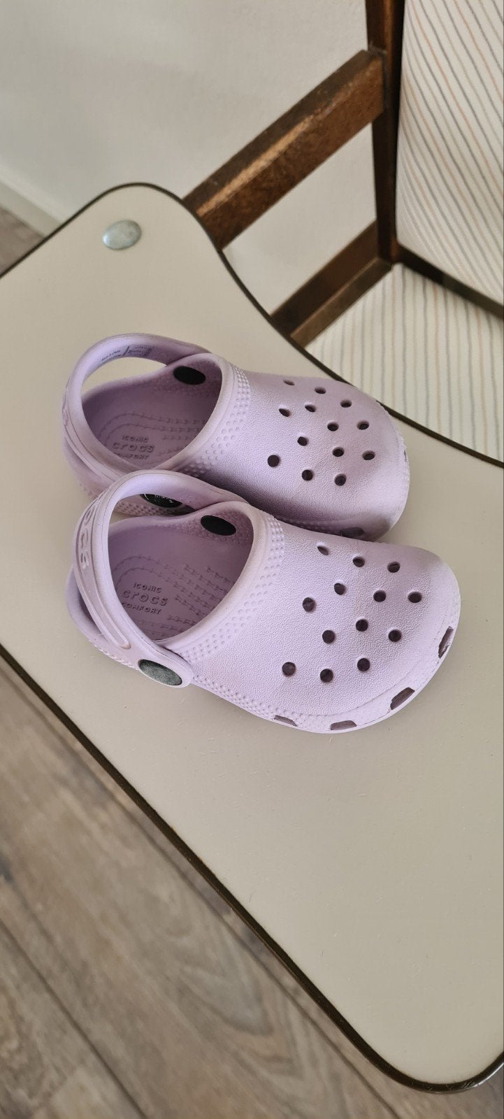 Paarse Crocs voor kinderen - Maat C5 (EU 20/21), Crocs, Jongen of Meisje, Schoenen, Ophalen of Verzenden