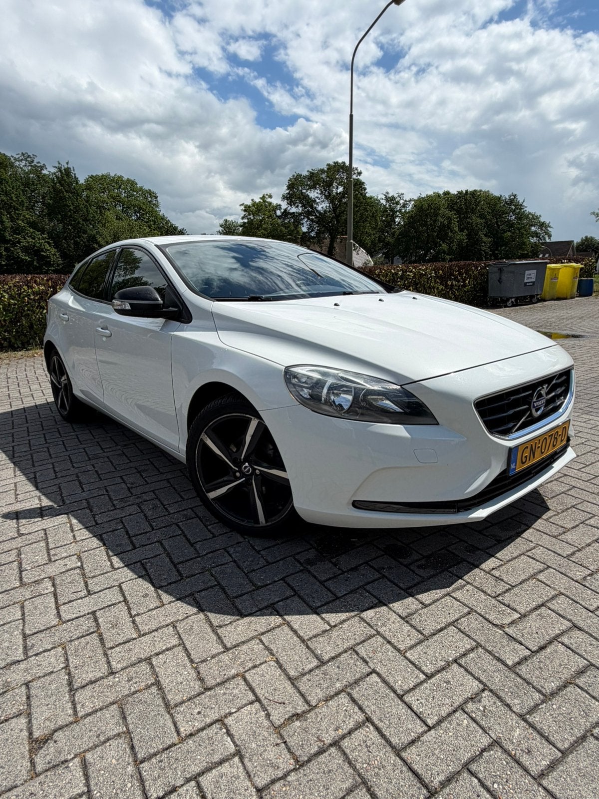 Volvo V40 2015, Auto's, Zwart, Wit, Particulier, V40