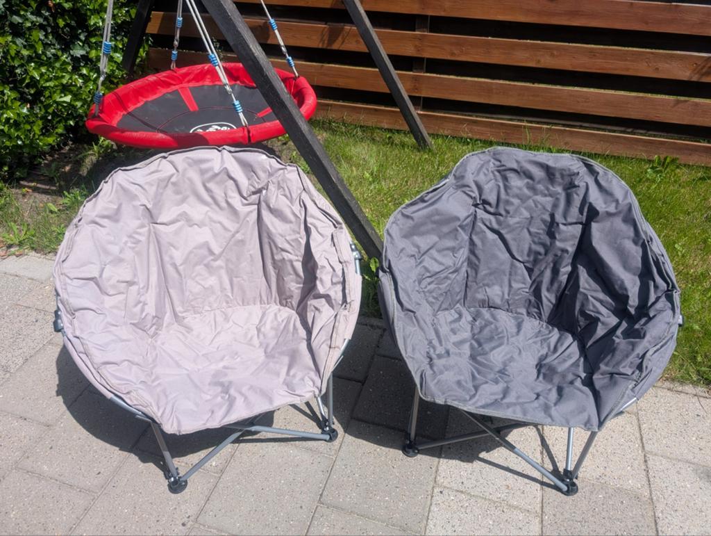 2 zo goed als nieuwe klapstoelen voor camping/vissen, Ophalen, Zo goed als nieuw, Campingstoel