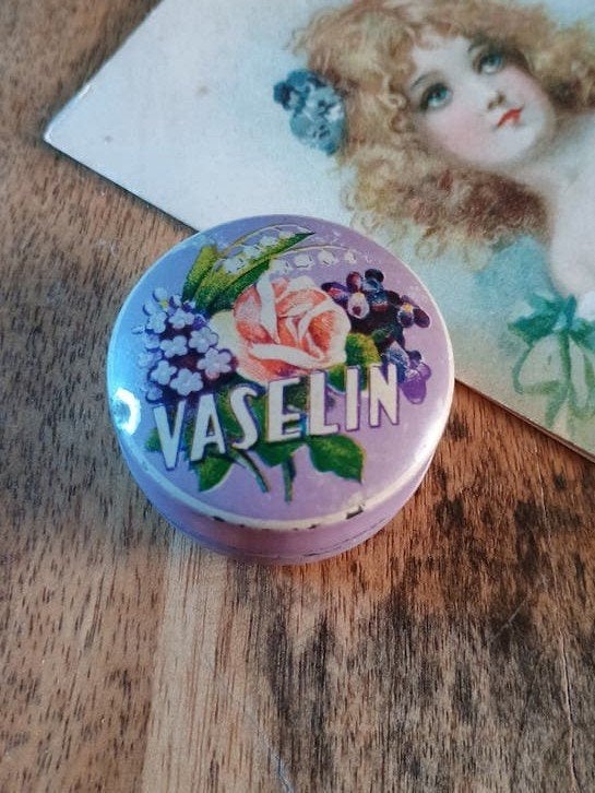 Oud blikje Vaselin - Vaseline, Verzamelen, Blikken, Ophalen of Verzenden, Gebruikt, Overige