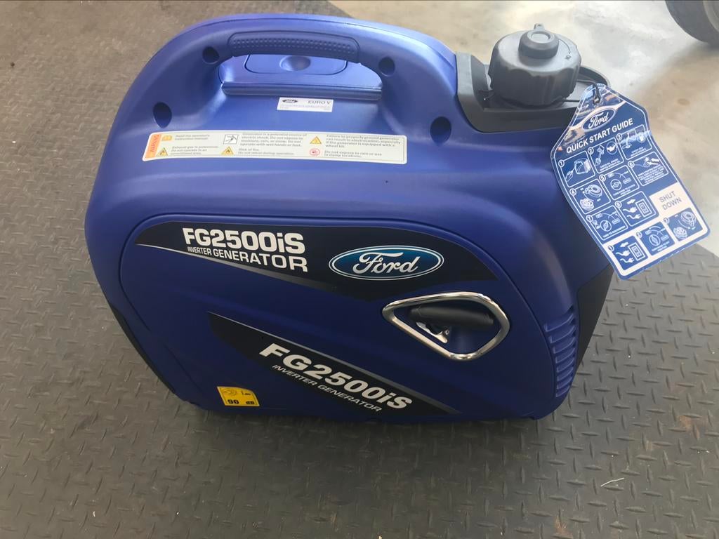 Ford FG2500IS inverter generator stille generator, Doe-het-zelf en Verbouw, Aggregaten, Ophalen, Nieuw