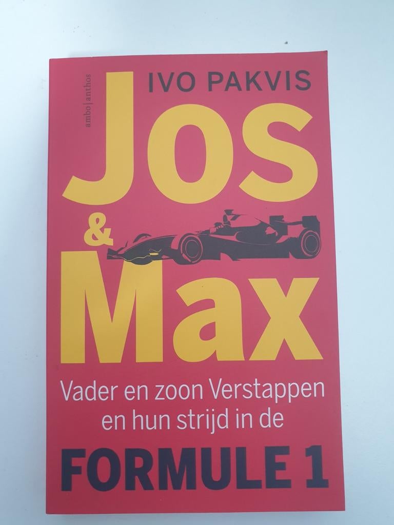 Jos & Max: Vader en zoon Verstappen in de Formule 1, Ophalen of Verzenden, Gebruikt