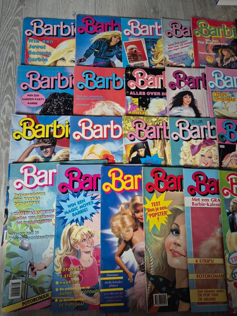 25x vintage jaren 70 magazine - Barbie, Boeken, Tijdschriften en Kranten, Ophalen of Verzenden, Gelezen