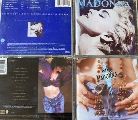 Madonna:MDNA/HardCandy/Erotica/Music/Evita/BedtimeStories/I', Ophalen of Verzenden, Zo goed als nieuw