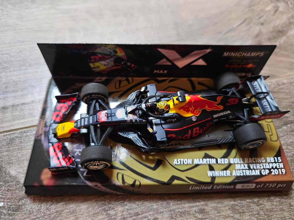 Max Verstappen Oostenrijk GP 2019 - Limited Editi, Ophalen of Verzenden