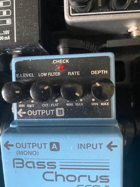 Boss Bas chorus pedaal CEB-3, Ophalen, Zo goed als nieuw, Chorus