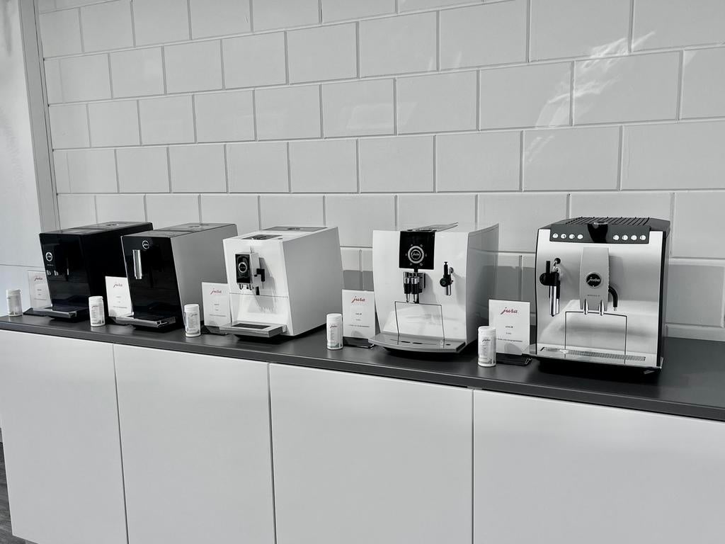 Jura koffiemachine kopen Tweedehands Refurbished, Witgoed en Apparatuur, Koffiezetapparaten, Ophalen, Gebruikt, 10 kopjes of meer