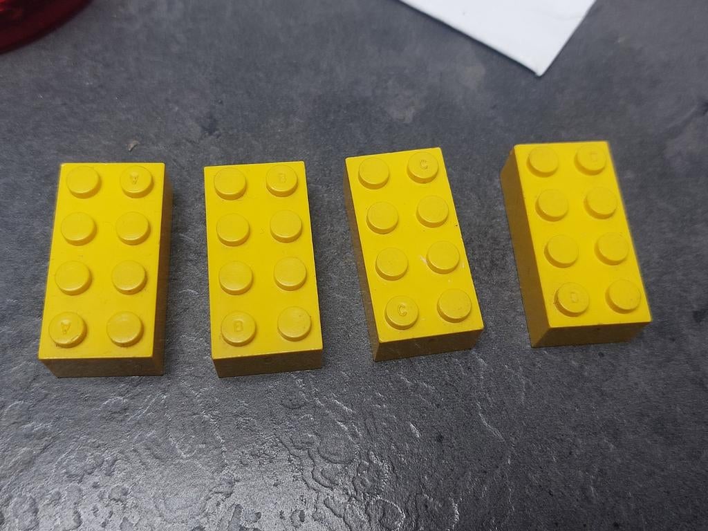 Bayer lego test stenen teststenen prototype, Ophalen of Verzenden, Nieuw, Lego