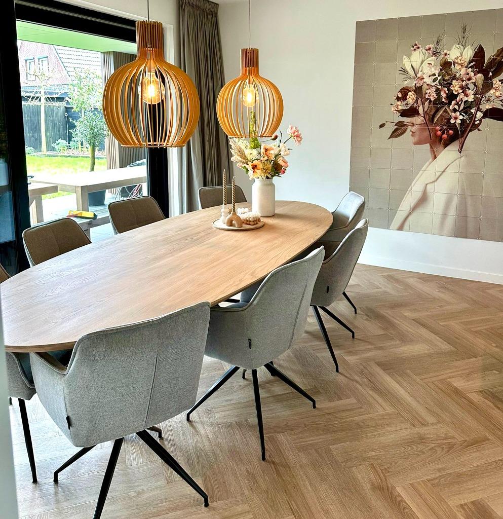 Eiken Tafel | Ovaal | Deens Ovaal | Rechthoekig | Rond, Ophalen, Loswal 12, 100 tot 150 cm, Info@oosten-eiken.nl