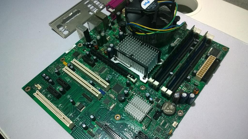 Intel DP965LT industrieel moederbord, LGA 775, Ophalen, Gebruikt, Socket 775, DDR2