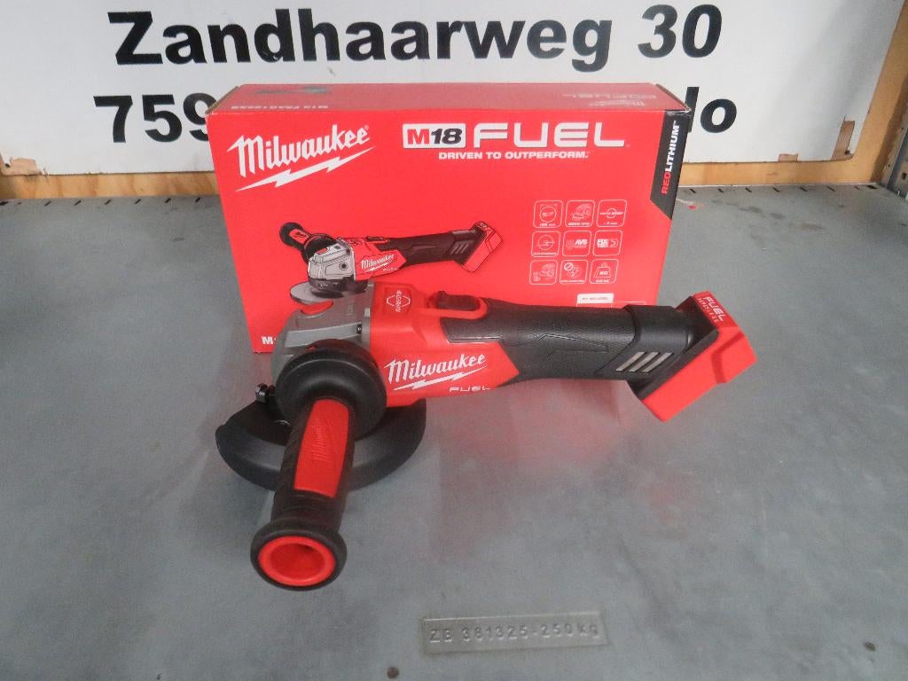 Milwaukee M18 FSAG125XB-0 M18FSAG125XB-0 F.S. Haakse Slijper, Nieuw, Zandhaarweg, Ophalen of Verzenden, Milwaukee