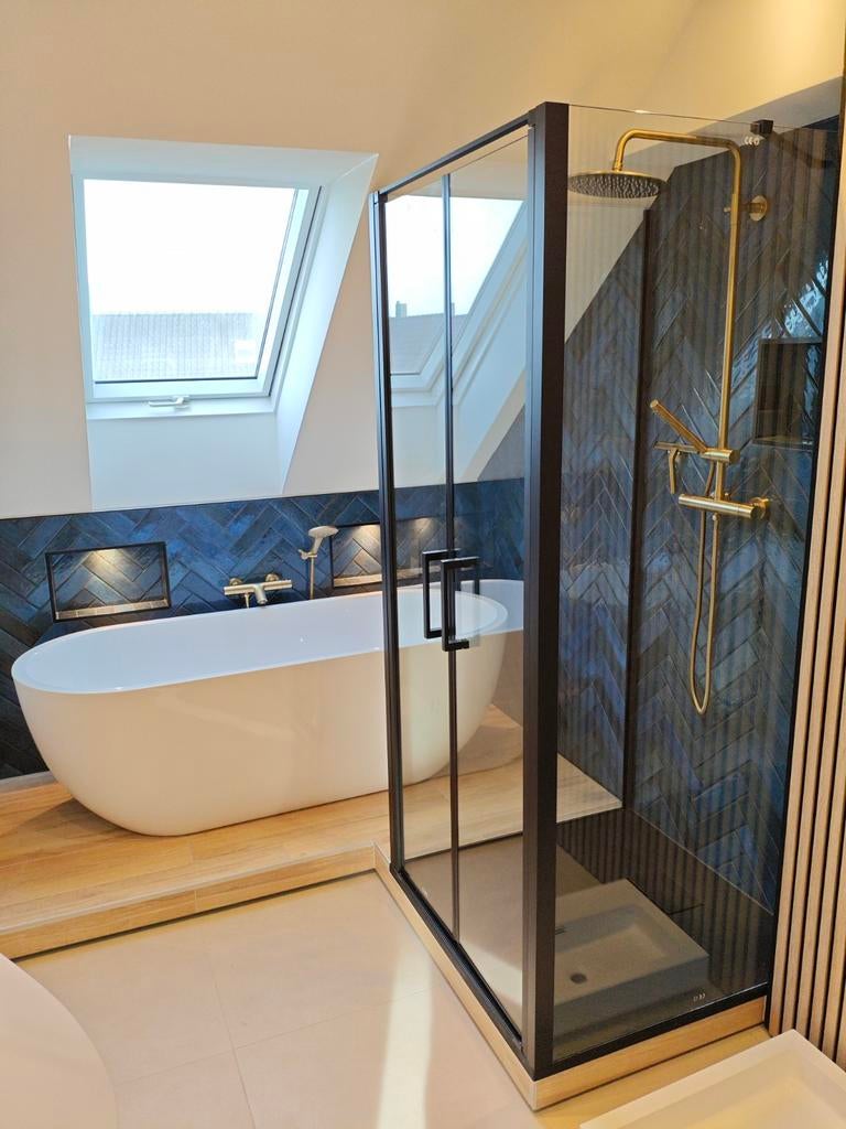 Rak Portofino Ocean Blue blauwe Wand tegels 6,5x26 visgraat, Ophalen, Nieuw, Minder dan 20 cm, 20 tot 40 cm