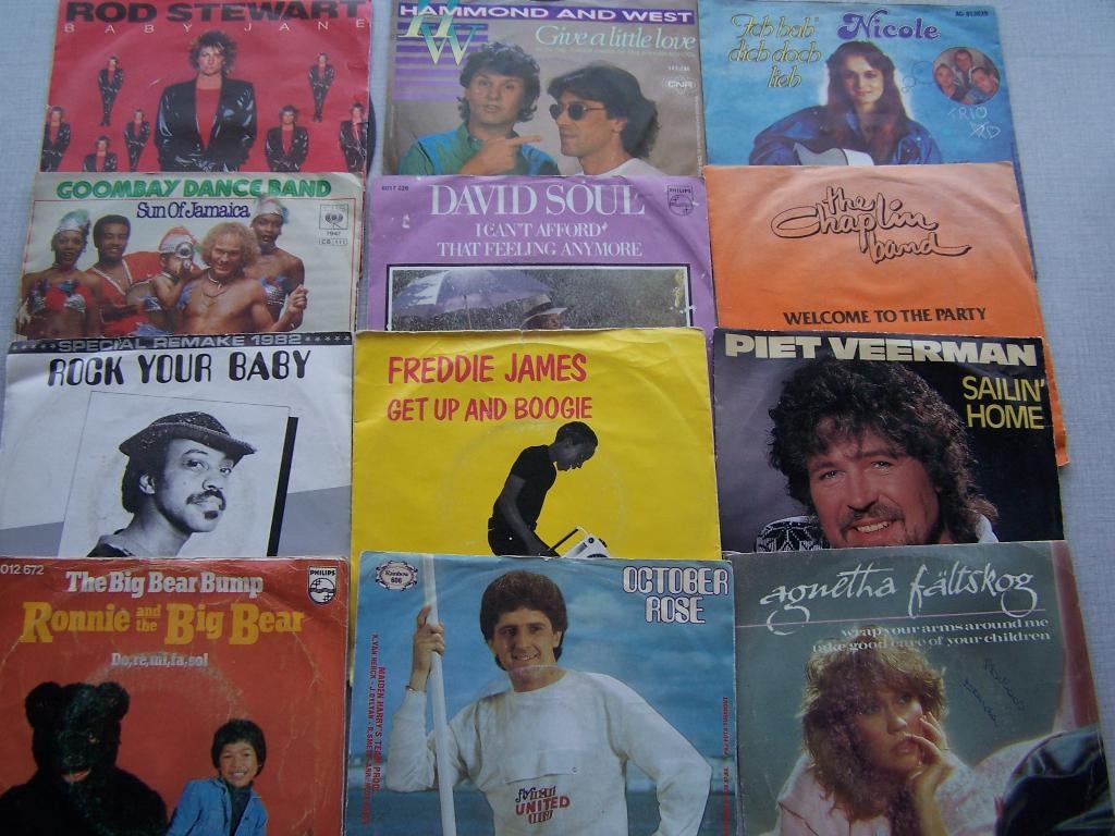 Diverse singles, Ophalen of Verzenden, Gebruikt, Pop