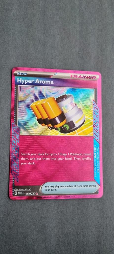 Hyper Aroma 152/167 - Twilight Masquerade, Ophalen of Verzenden, Zo goed als nieuw, Losse kaart, Foil