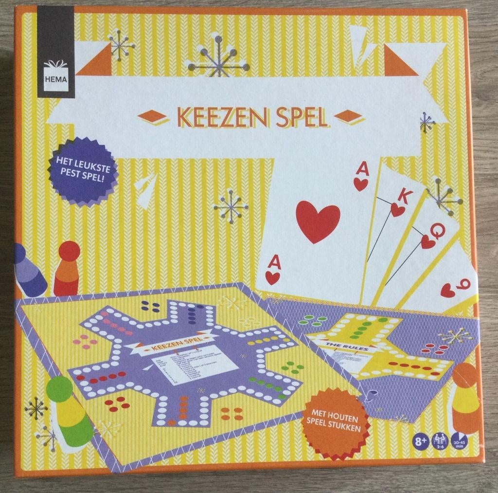 Keesenspel groot, Vijf spelers of meer, Ophalen of Verzenden, Zo goed als nieuw
