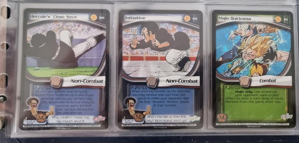 Dragonball Z Kaarten Score Babidi Saga Foil Rares, Verzenden, Meerdere kaarten, Foil