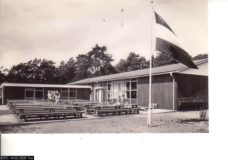 Ansichtkaart	Zeist	Jeugdsportkamp KNVB	Dagverblijf, Verzenden, 1940 tot 1960, Gelopen, Utrecht