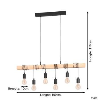Eettafel lamp, Huis en Inrichting, Ophalen, Minder dan 50 cm