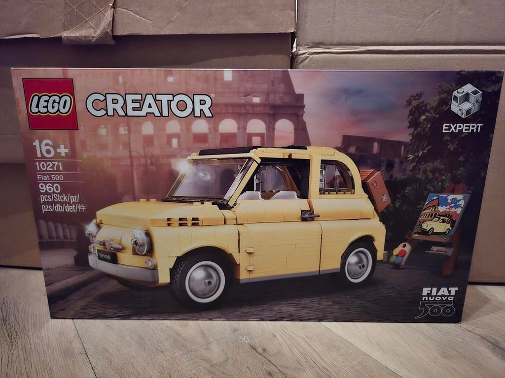 LEGO Creator Fiat 500 (10271) - Nieuw in doos!, Kinderen en Baby's, Speelgoed | Duplo en Lego, Nieuw, Lego, Complete set, Ophalen of Verzenden