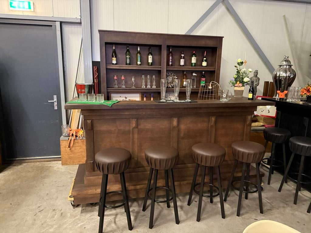 Huisbar toog thuisbar barretje mancave kroeg bar kantine, Huis en Inrichting, Barren, Ophalen of Verzenden, Zo goed als nieuw